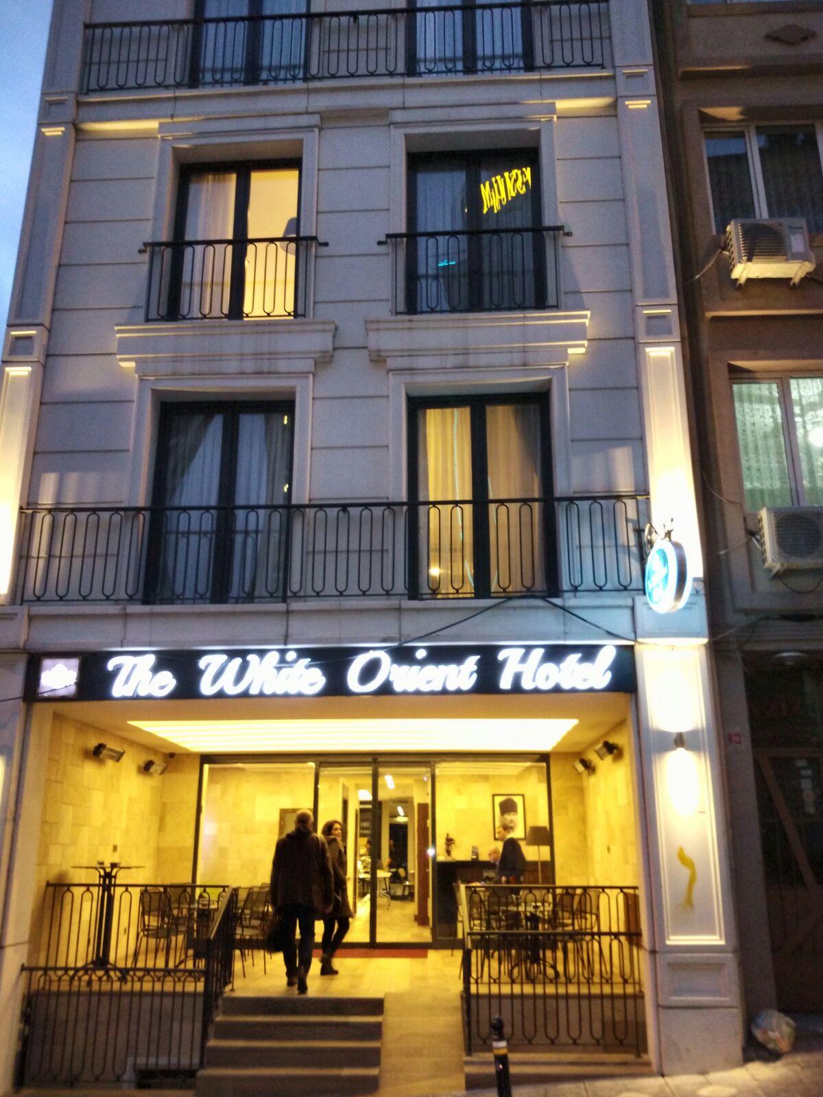 The White Orient Hotel Istambul Exterior foto